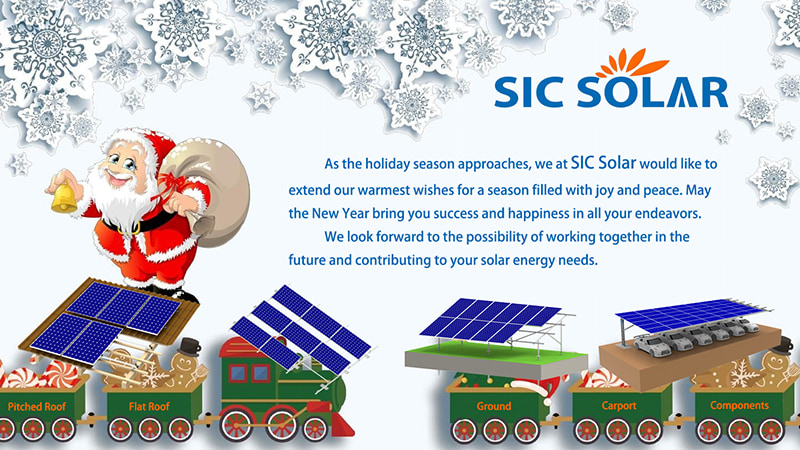 SIC Solar vous souhaite un Joyeux Noël et une Bonne Année