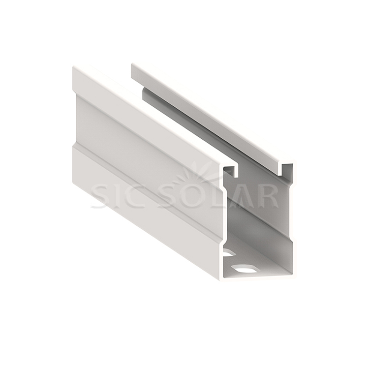 Rail de montage solaire en acier C